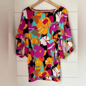 Trina Turk Gemini Tunic large beach swim